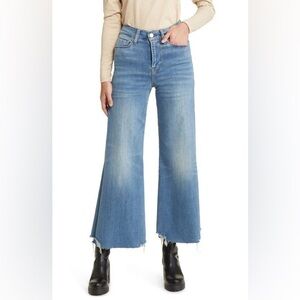 FRAME Le Palazzo Crop Wavey Modern Chew Jeans Women’s Size 28